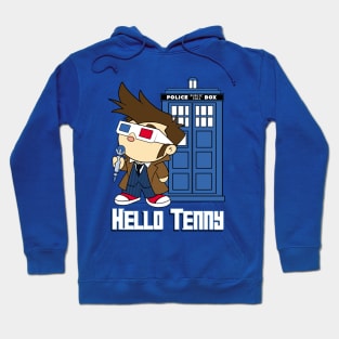 Hello Tenny (smaller art) Hoodie